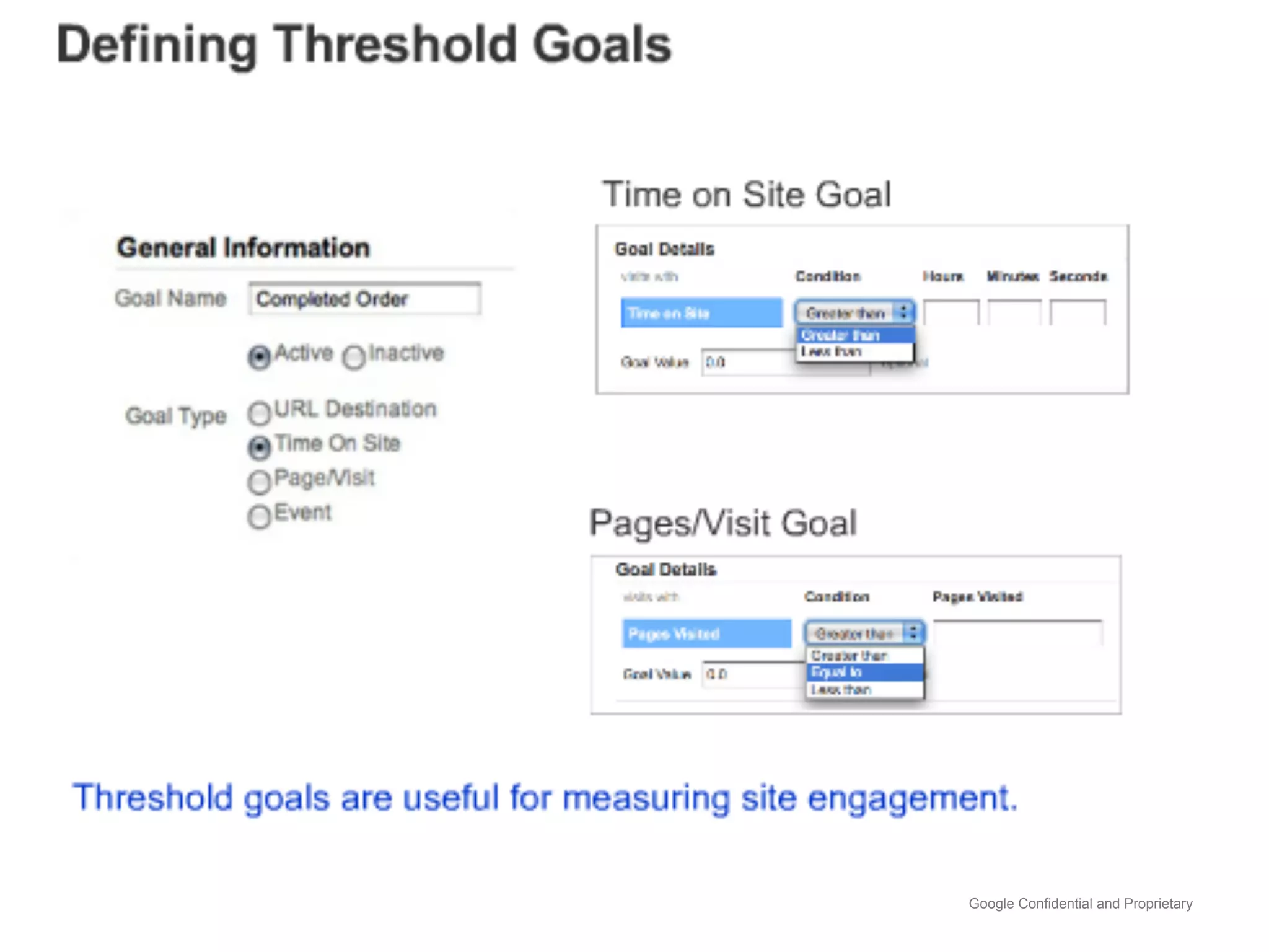 Google Confidential and Proprietary
 