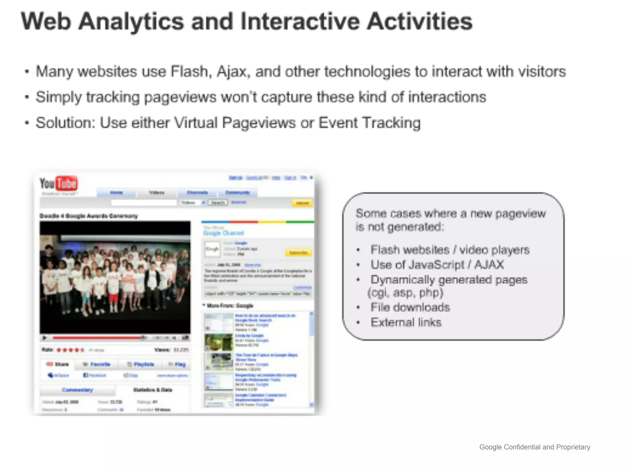 Google Confidential and Proprietary
 