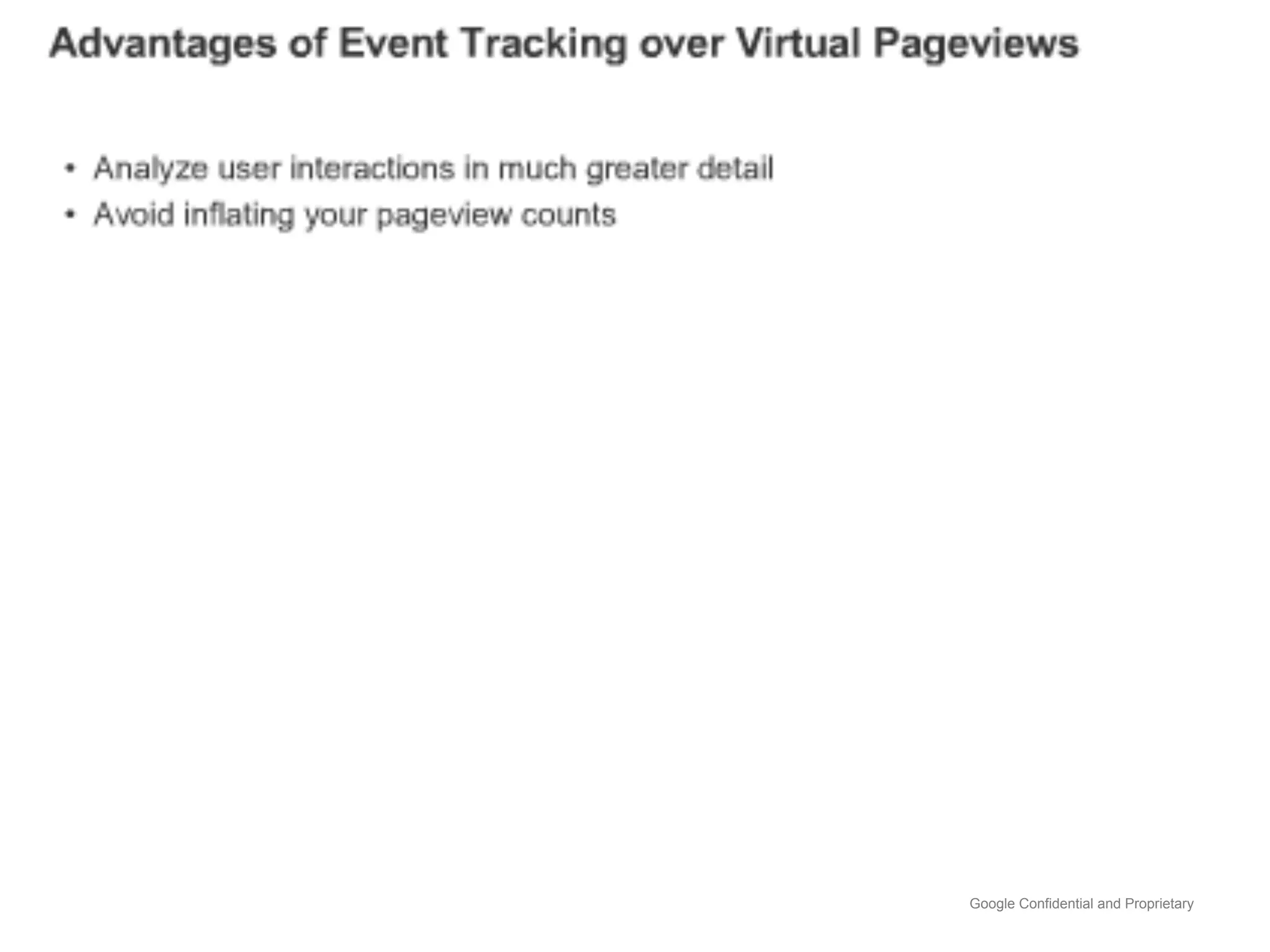 Google Confidential and Proprietary
 