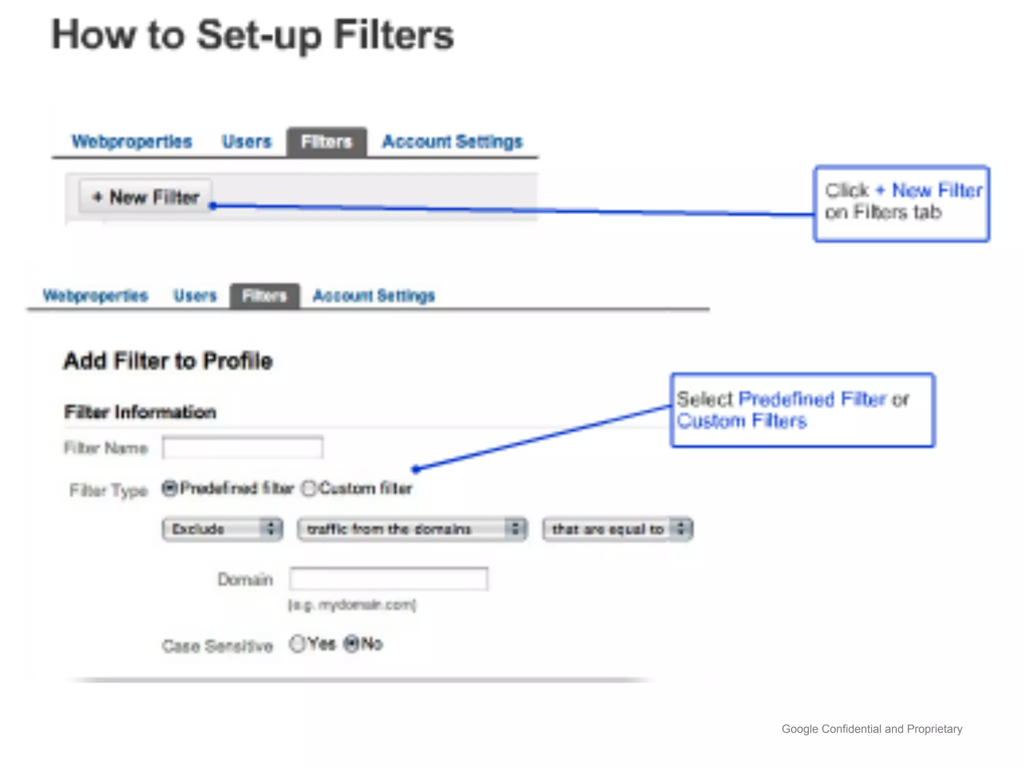 Google Confidential and Proprietary
 