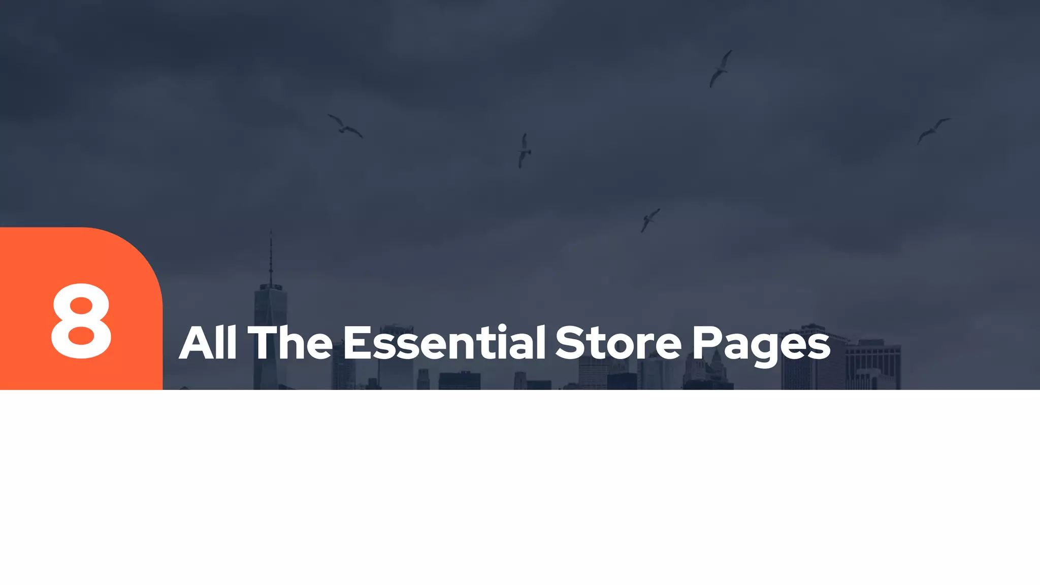 All The Essential Store Pages
8
 