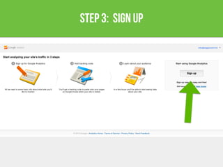 step 3: sign up
 