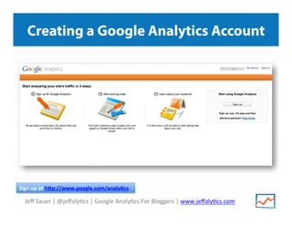 Google Analytics for Bloggers