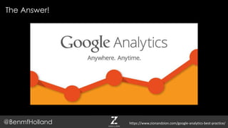 The Answer!
@BenmfHolland https://www.zionandzion.com/google-analytics-best-practice/
 
