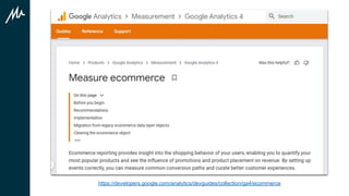 https://developers.google.com/analytics/devguides/collection/ga4/ecommerce
 