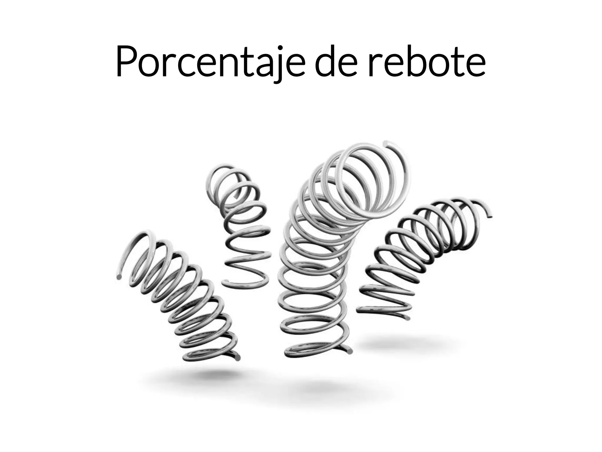 Porcentaje de rebote  