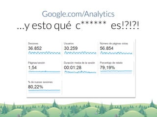 Google.com/Analytics 
…y esto qué c****** es!?!?!  