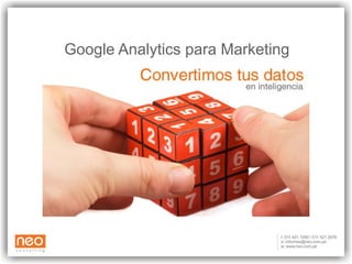 Google Analytics para Marketing
 