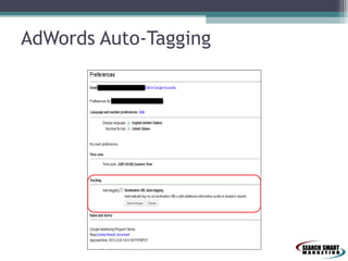 AdWords Auto-Tagging

 