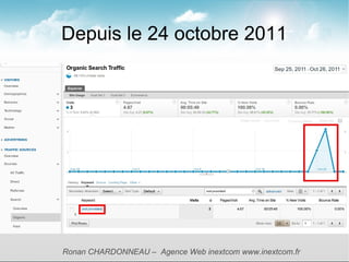 Depuis le 24 octobre 2011




Ronan CHARDONNEAU – Agence Web inextcom www.inextcom.fr
 