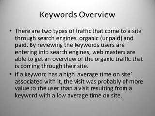 How they navigated from page to page