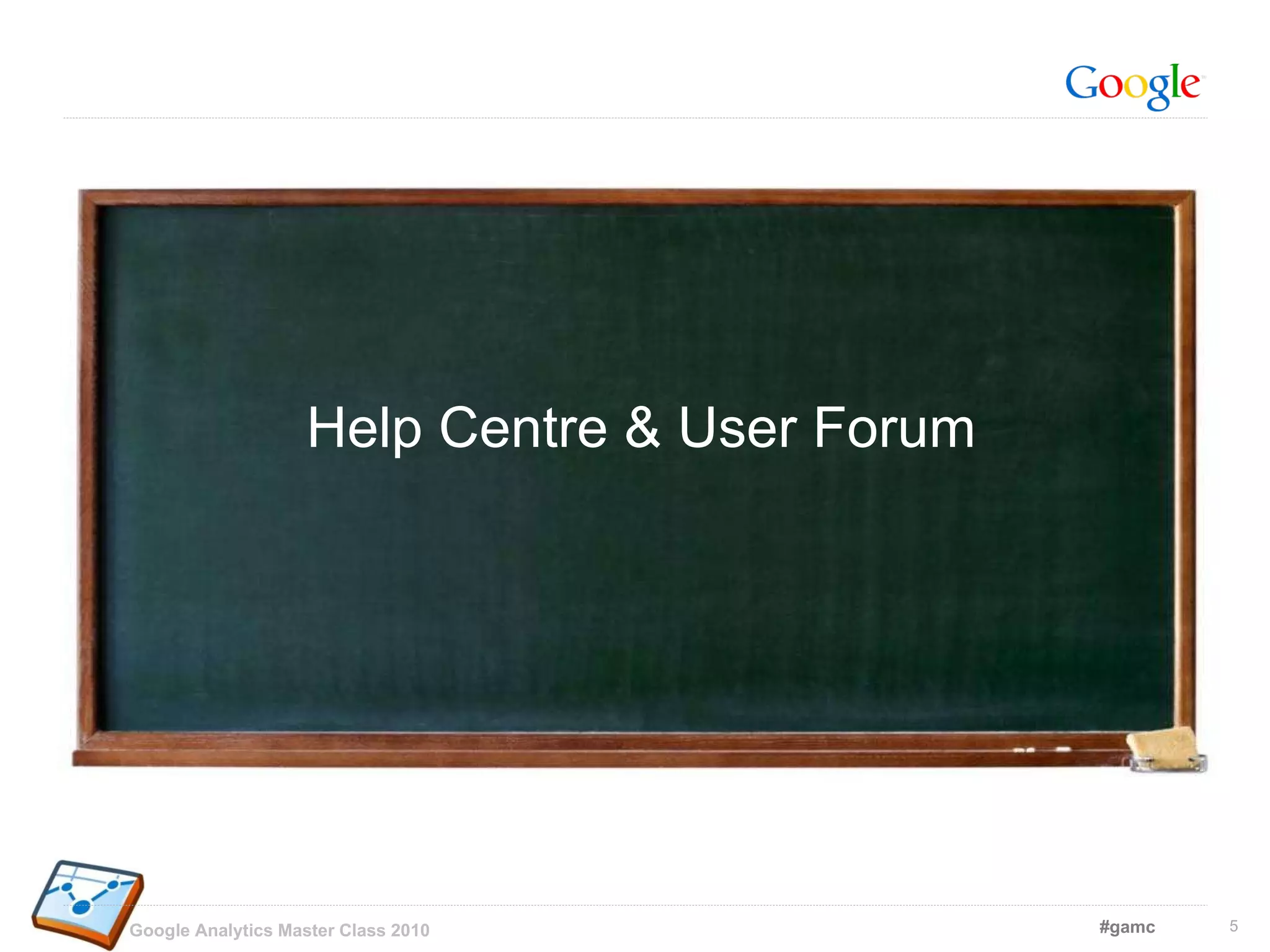 Help Centre & User Forum 