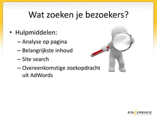 Analyse op paginaHoe navigeren ze door je webshop?