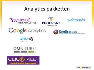 Analytics pakketten