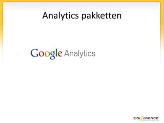 Analytics pakketten