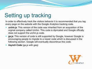 How Google Analytics works