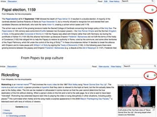 From Popes to pop culture