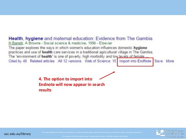 how to use endnote from google scholar how to use endnote from google scholar