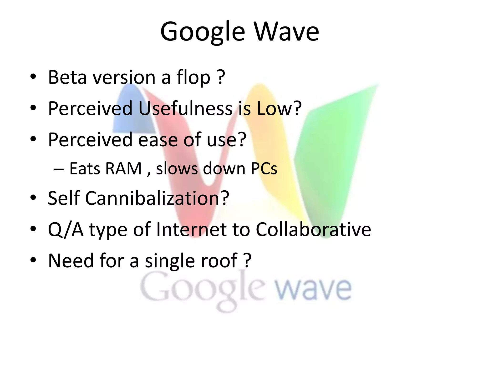 More revenue for Google from its adsSpeed?Large data needs? E.g.. Computer gamers
