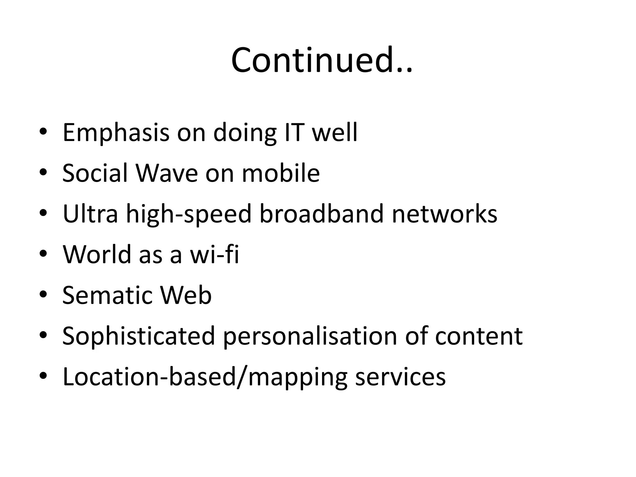 Mobile bandwidth challenge