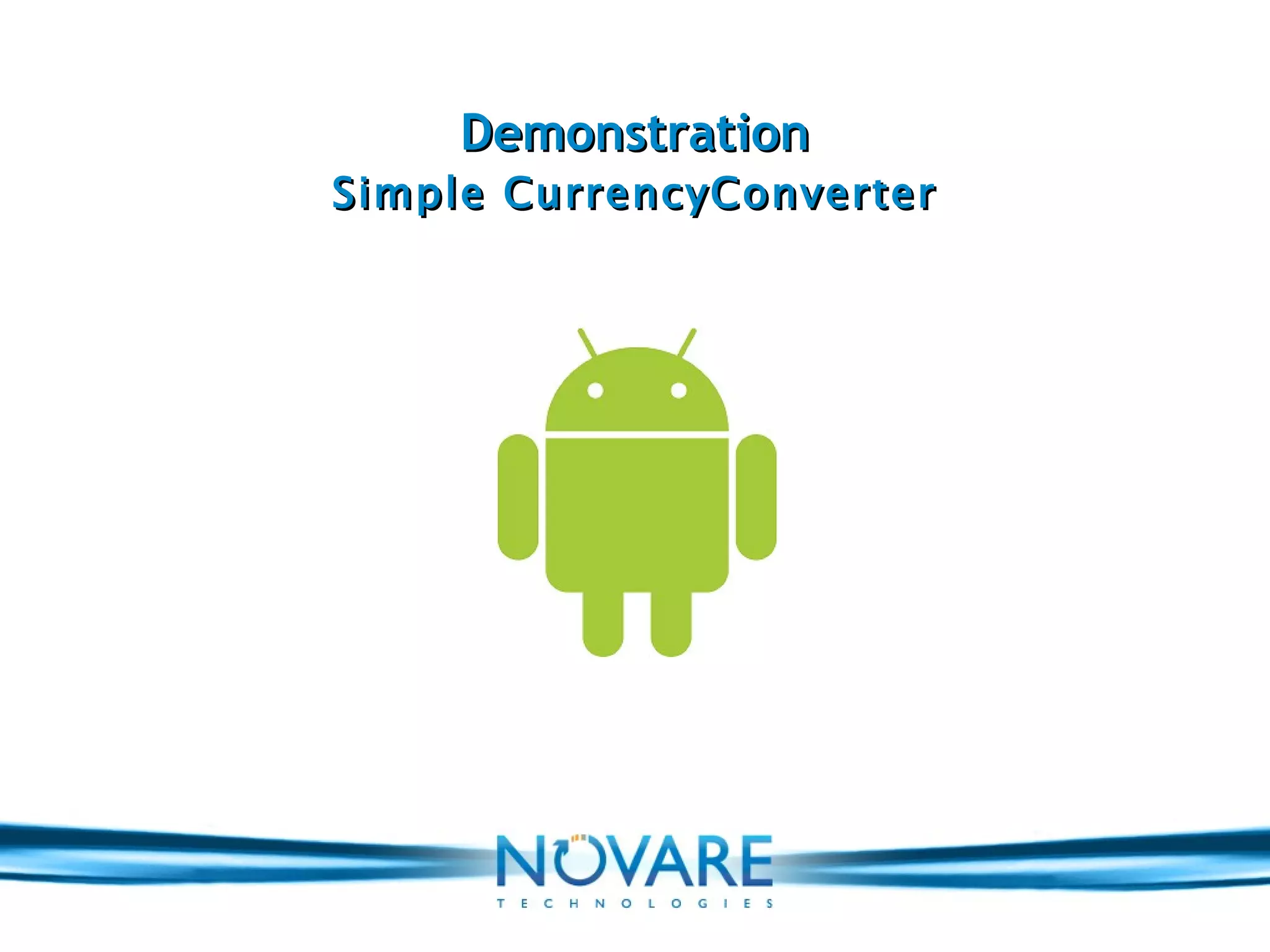 Demonstration Simple CurrencyConverter 