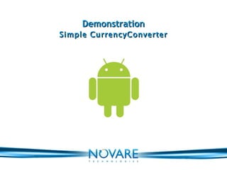Demonstration Simple CurrencyConverter 
