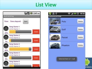 List View
5/30/2015 25
 
