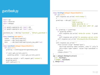 Google app engine python | PDF