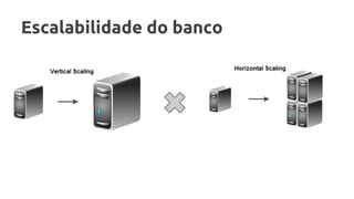 Escalabilidade do banco
 