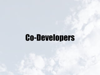 Co-Developers
 