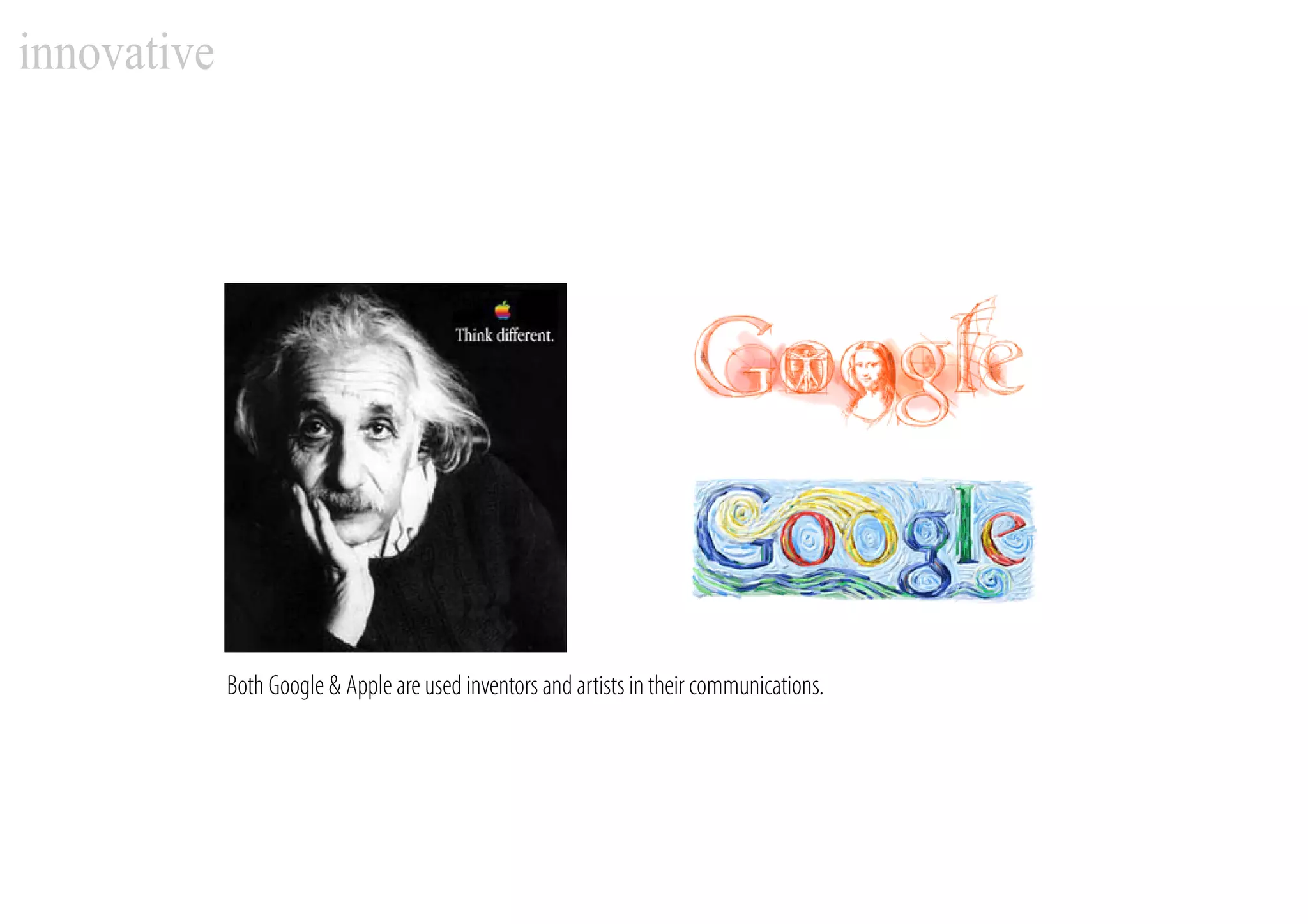 Google & Apple common brand values