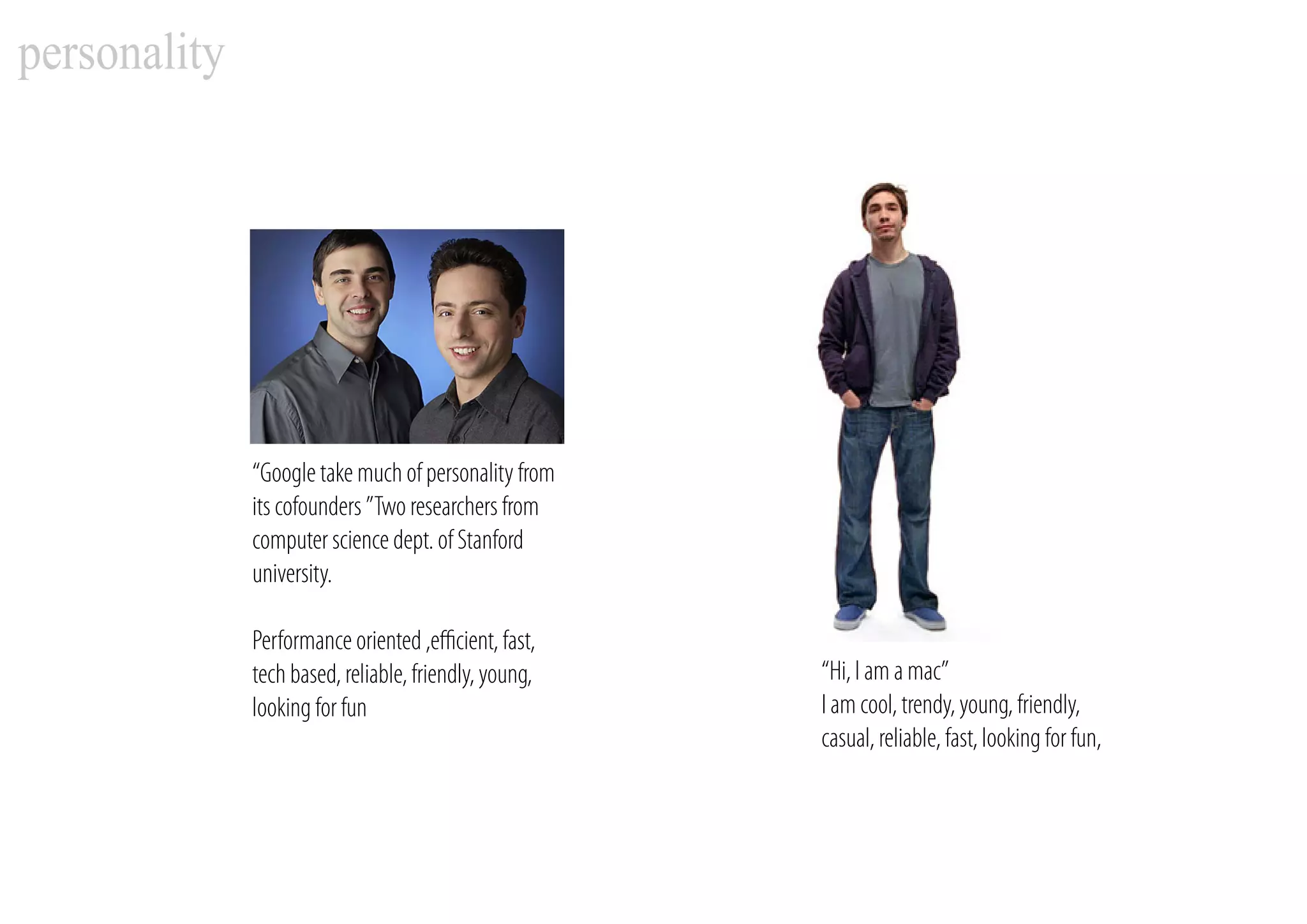 Google & Apple common brand values