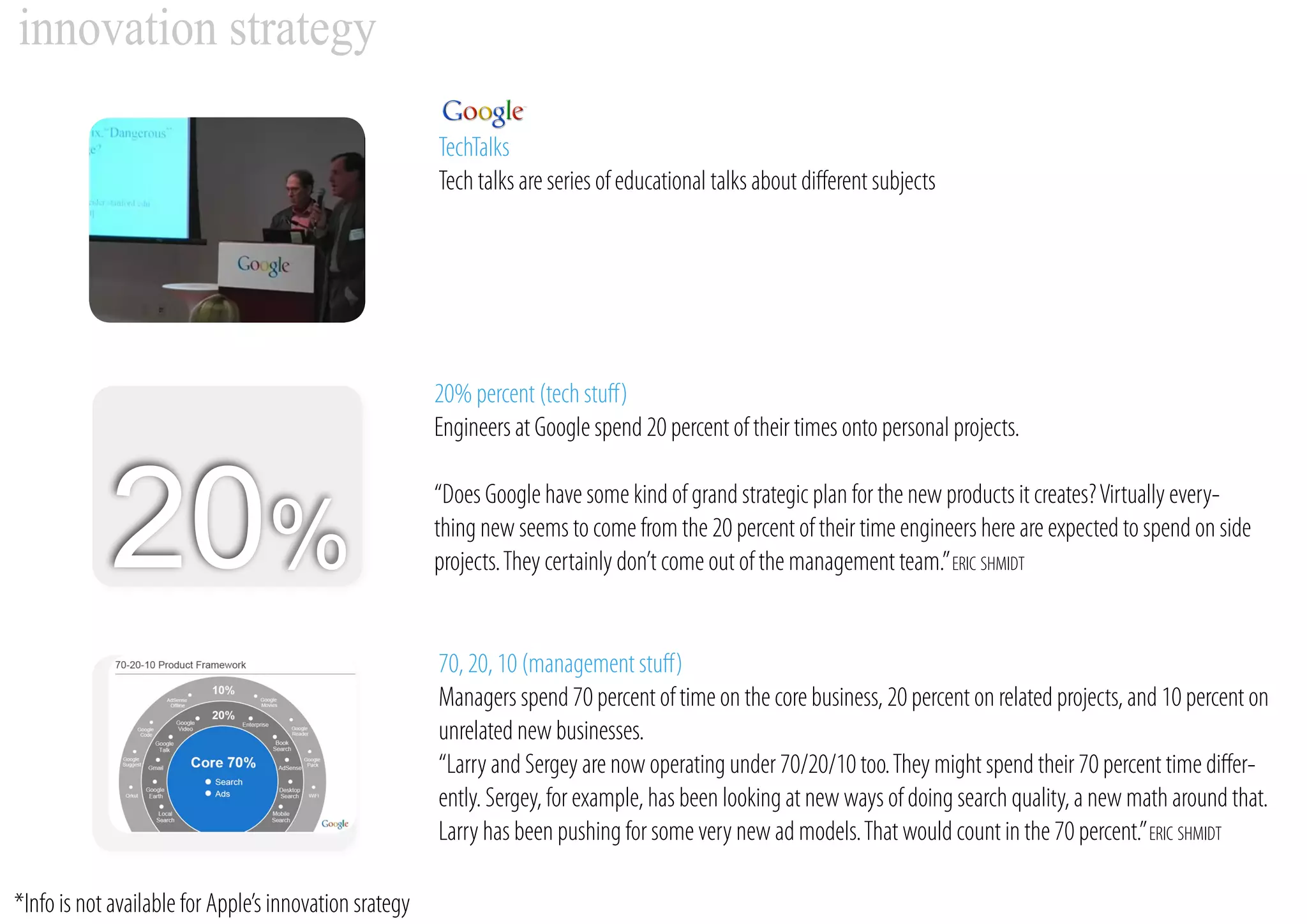 Google & Apple common brand values