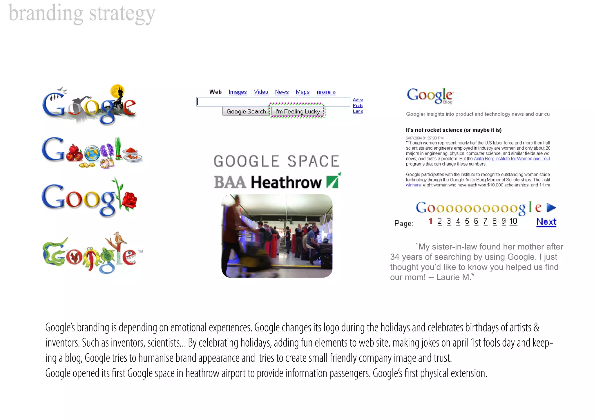 Google & Apple common brand values