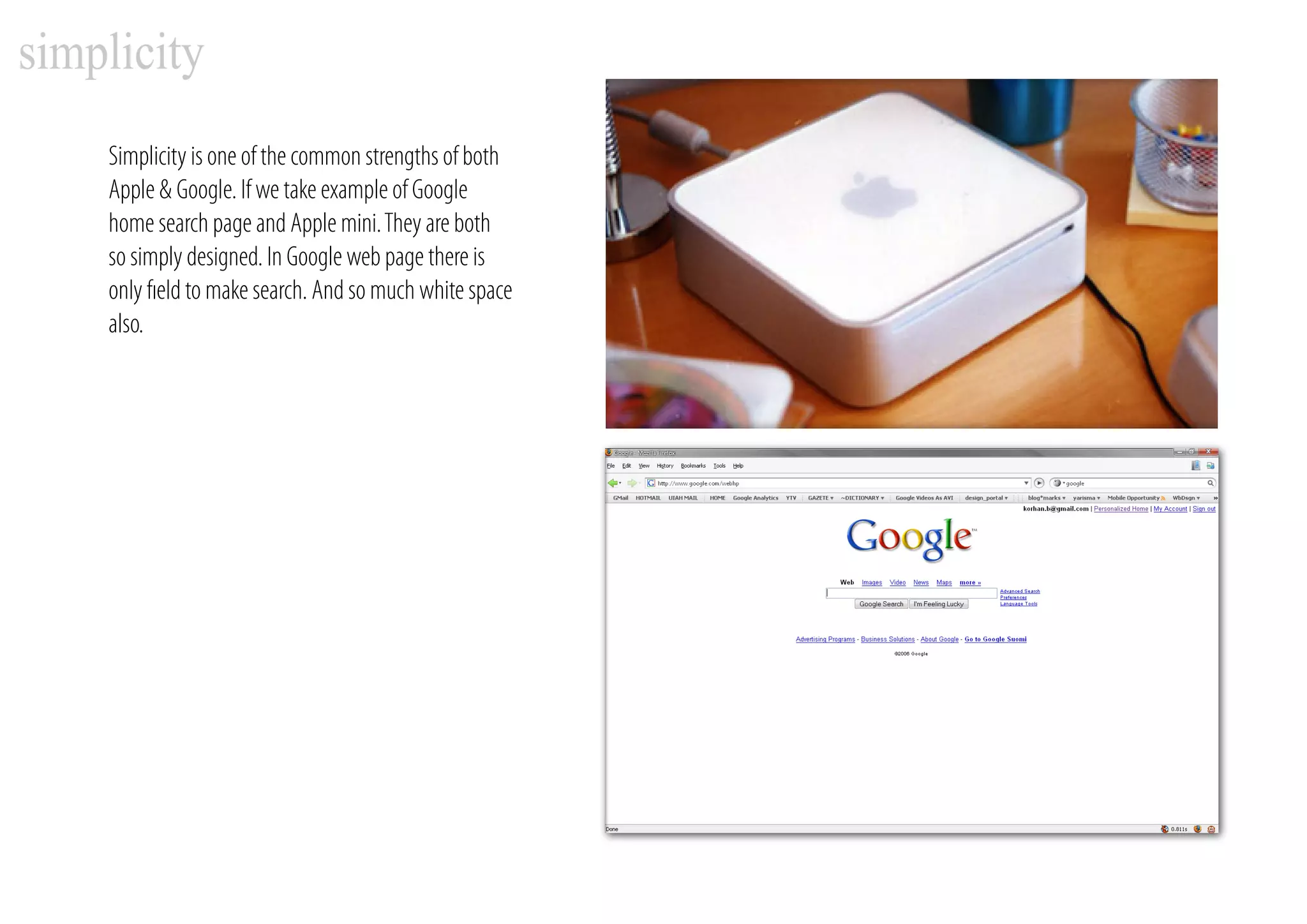 Google & Apple common brand values