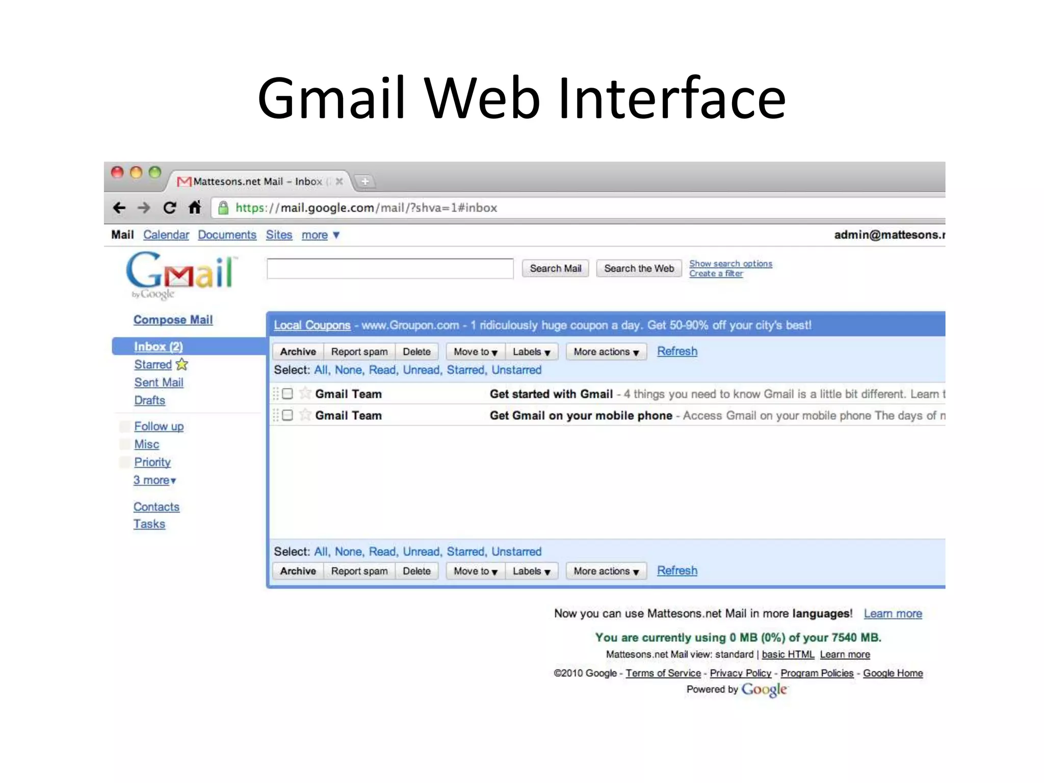 Using custom domains