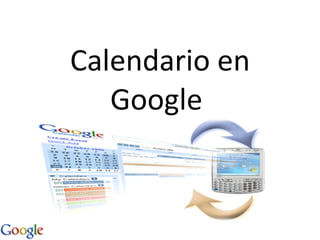 Calendario en Google  