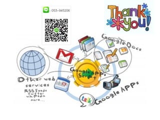 How to use Google application and Line for Library