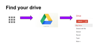 Find your drive

 