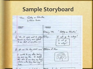 Sample Storyboard
 