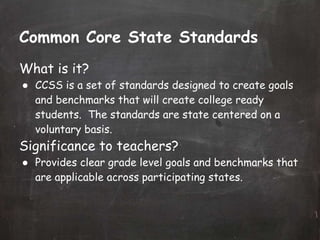 Google apps and common core | PPTX