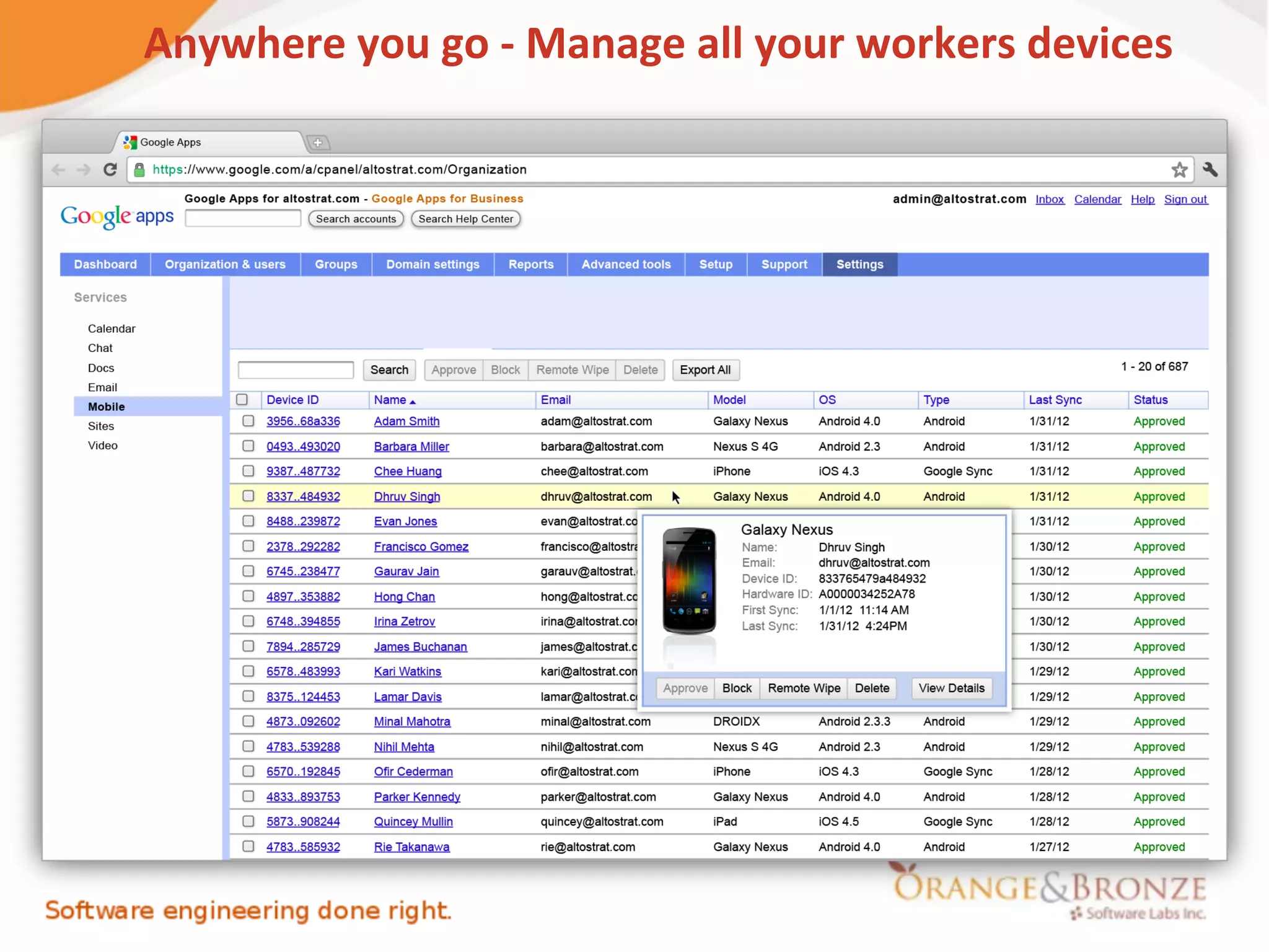 Anywhere you go - Manage all your workers devices
 