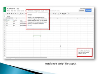 Instalando script Doctopus
 
