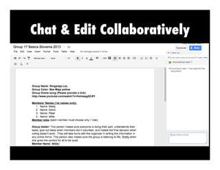 Chat & Edit Collaboratively

 
