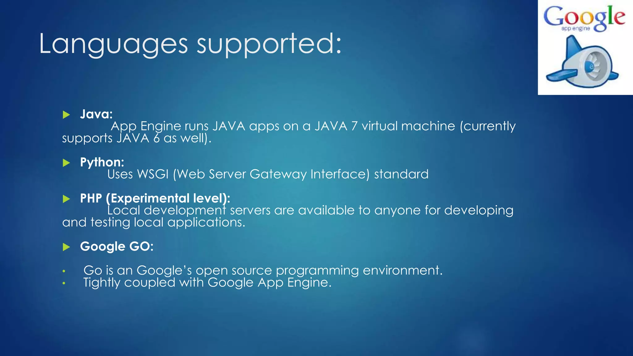 Google apps engine | PPT