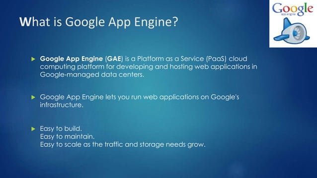 Google apps engine | PPT