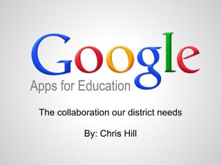 Google Apps for Education 