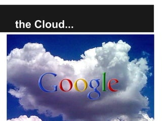 the Cloud...
 