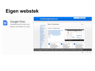 Eigen webstek
 