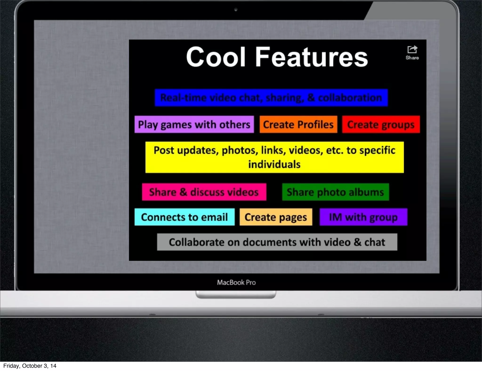 Friday, October 3, 14 
 